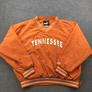 Vintage Tennessee Volunteers Jacke Herren XL Orange NCAA Football Pullover 90s - Bild 1 von 12