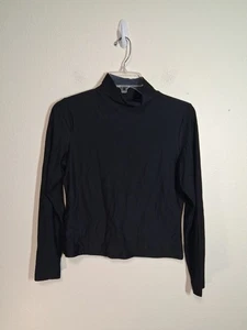 Wild Fable Rollkragen Top Langarm Stretch Winter Y2K Schwarz Größe M - Bild 1 von 5