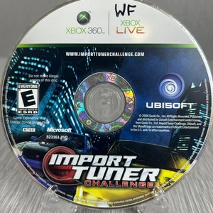 Ubisoft Import Tuner Challenge (Microsoft Xbox 360, 2006) solo disco probado - Imagen 1 de 1