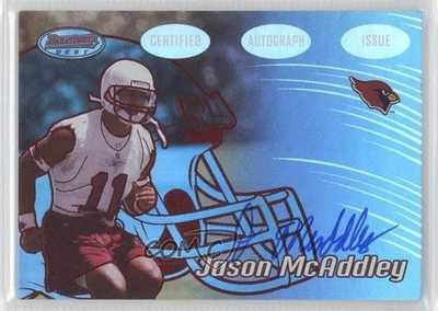 2002 Bowman's Best Red /199 Jason McAddley #138 Rookie RC - Image 1 of 2