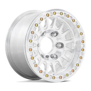 17x9 KMC KM445 Impact Raw Machined FORGED BEADLOCK Wheel 5x5.5 (-12mm) - Picture 1 of 5