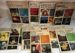 Vintage Educational Photography Books How To Lot Of 11 1980s HP Books Softcover - Imagen 1 de 10