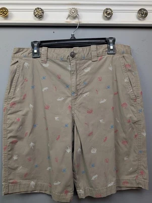 Шорты мужские Magellan для улицы 33 хаки рыболовные приманки с принтом карман повседневные летние - Изображение 1 из 4