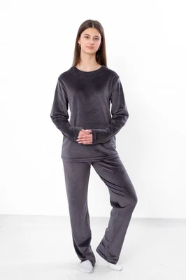 Girls’ Velour Pajama Set – Warm Plush & Elegant Design, Winter,  Nosi svoe 63... - Image 1 of 4