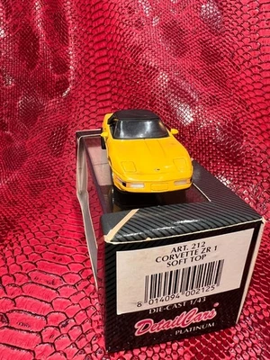 CHEVROLET CORVETTE ZR1 cabriolet de 1991 capote fermée - Detail Cars 1/43e - Photo 1/4