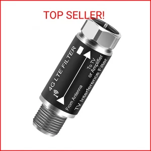 LTE Filter for TV Antenna,Filters 4G 5G LTE Signal Reduces Interference from Cel - Picture 1 of 2