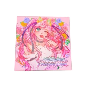 RARE Gamer Girl Highlighter Palette Anime Kawaii Holo Compact LE NIB - Picture 1 of 3