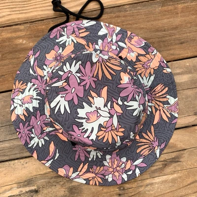 Sombrero Quicksilver Bushmaster Booney S/M Para Mujer Gris Floral Foto 1 de 4