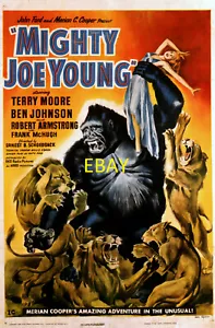 Willis O'Brien Ray Harryhausen Mighty Joe Young 8x10" Photo AA6124 - Picture 1 of 1