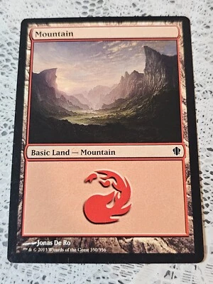 Mountain 350/356 Land 2013 Magic the Gathering MTG - Image 1 of 2