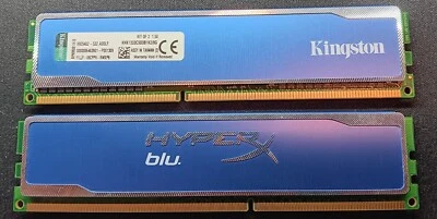 Kingston Blu 8 GB DDR3 SDRAM Memory Kit   (2X4GB) - Image 1 of 3