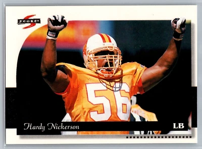 1996 PINNACLE/SCORE CARD # 117 Hardy Nickerson - Tampa Bay Buccaneers - Image 1 of 2