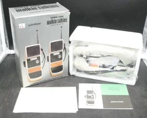 Vintage Windsor Model 3400 Morse Code Walkie Talkies NEW IN BOX!! FROM A CASE!!! - Picture 1 of 7