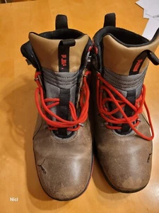Puma Herren Trekking Schuh Leder Gr 47 UK 11 Braun - Bild 1 von 6