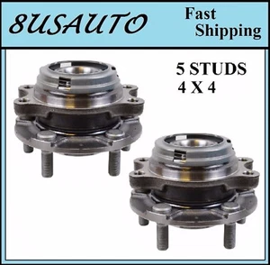 Front Wheel Hub Bearing Assembly Fit INFINITI EX35 (AWD) 2008-2012 (PAIR) - Picture 1 of 3