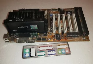 ❇️ Bundle MB Gigabyte GA-6VX • CPU P-II 266MHz SL265 • SD-RAM, gebraucht ❇️ - Bild 1 von 9