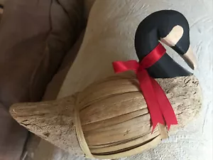 Phillipines - Wood - Grass - Duck - Decoy - 10” - Drake - Mallard - Fooled Me - Picture 1 of 3