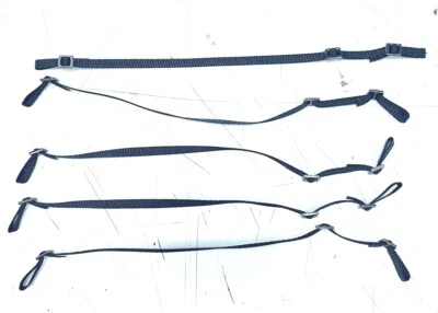 KL-GSL: (5 pcs) 1/12 Black gun slings for 6" ~ 7" Action Figure - Image 1 of 4