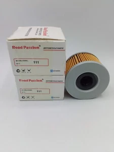 Lot of 2 Road Passion Premium Motorcycle Filter 111 - Picture 1 of 6