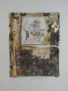 Original Vintage Radierung "No problem" Kunstdruck von NOZDRIN YURY - Bild 1 von 1