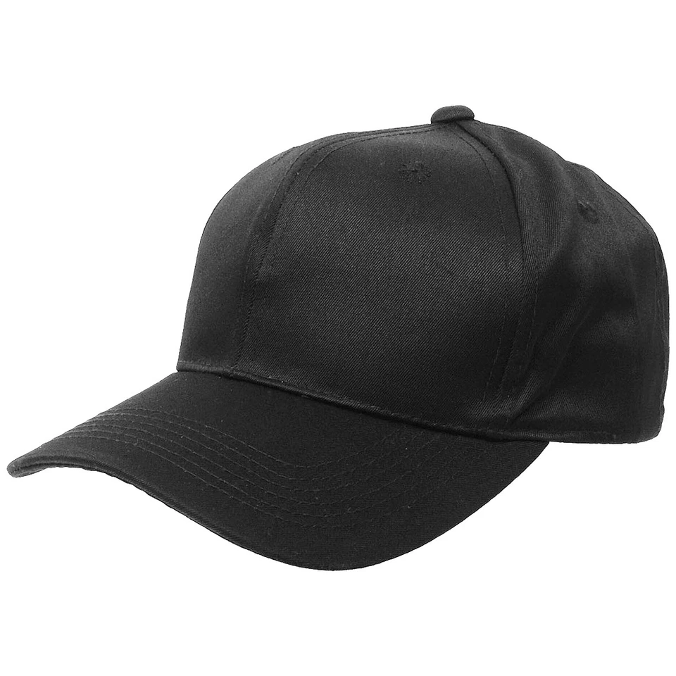 MFH Homme Casquette Baseball Classique Armée Militaire Tactique Ajustable Noir - Photo 1/1