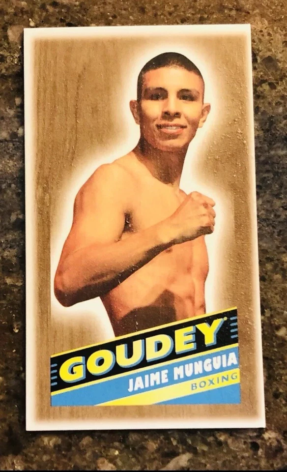 2020 Goodwin Goudey Minis Wood Lumberjack Parallel #G18 Jaime Munguia RC Jamie - Image 1 of 1