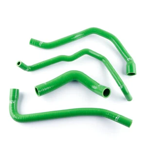 Manguera de radiador de silicona FIT TRIUMPH SPEED TRIPLE 955i 955 2003 verde - Imagen 1 de 6