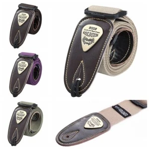 Cintura per Chitarra Regolabile per Basso Elettrico Accessori per Chitarra Tracolla per Chitarra - Foto 1 di 14