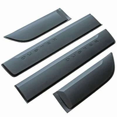 4 x ORIGINAL Dacia Duster II ab 2018 Seitenplanken Schutzleisten Türen schwarz - Bild 1 von 2