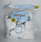 Cat And Jack Boys Crew Cut Socks 10 Pairs Small Shoe Sizes 5 1/2-8 1/2