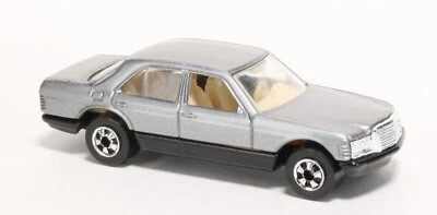 Hot Wheels Mercedes 380 SEL, Blackwalls (BW), México, GRIS (no plateado) Foto 1 de 4
