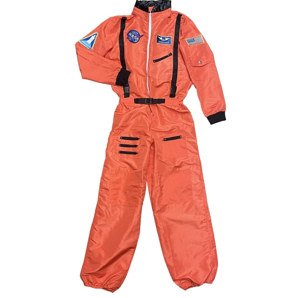 Underwraps A Cut Above Orange NASA COMMANDER EE. UU. Parches Disfraz de Halloween para Adolescente Foto 1 de 4