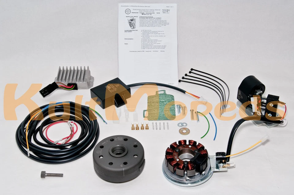 VAPE Zündung Lichtmaschine pass für Simson AWO 425 S Sport T Touren Powerdynamo - Bild 1 von 1