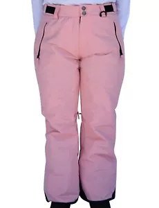 New Snow Country Women's 1X 2X 3X 4X 5X 6X Plus Short Regular Ski Pants Pale Pnk - Picture 1 of 3