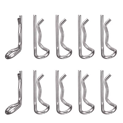 Karosserie Klammern Clips 18 mm silber für RC Car 1:10 10 Stk partCore 310023 - Bild 1 von 2