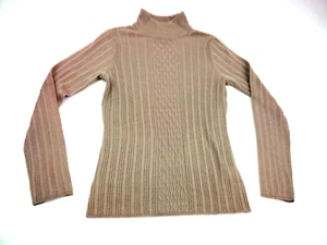 Croft & Barrow Damen Strickpullover braun Rollkragen Langarm Größe S - Bild 1 von 17