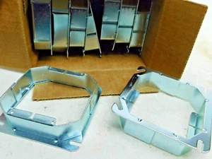 (6-Pcs) TP534 CROUSE HINDS 4" SQUARE BOX 3/4" RAISED 2 DEVICE TILE WALL COVER PO - Picture 1 of 2