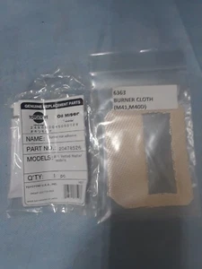 Monitor Heater 6363 Burn Mat and 20478526 High Temperature Glue 441 41 40 2400 - Picture 1 of 2