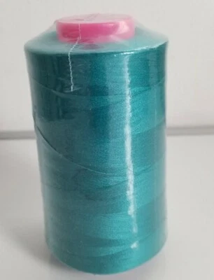 JADE GREEN High Quality Sewing Machine Serger Thread 6000 Yards Cone Big Spool  - Image 1 of 2