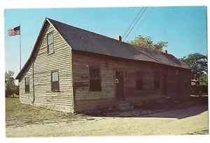 OLD PONY EXPRESS STATION Only Oregon Trail Near Hanover Kansas Postcard KS - Picture 1 of 2