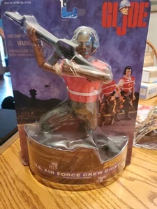 ¡NUEVO! Figura de acción vintage GI Joe 1998 jefe de tripulación de la Fuerza Aérea de los Estados Unidos afroamericano - Imagen 1 de 5