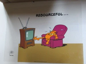 JIM DAVIS "RESOURCEFUL" EDIZIONE LIMITATA SERICEL GARFIELD - Foto 1 di 4