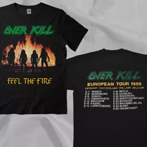 Camiseta unisex Overkill Feel The Fire - Imagen 1 de 2