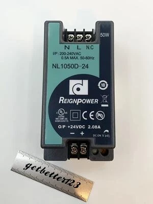 1pc NL1050D-24 Rail Type Switching Power Supply 50W 24V 2.08A - Imagem 1 de 2