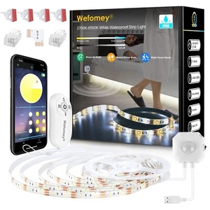 Wefomey LED Strip Light 3M, Dimmable Warm White Daylight Cool 2700K-6500K 5V - Picture 1 of 1