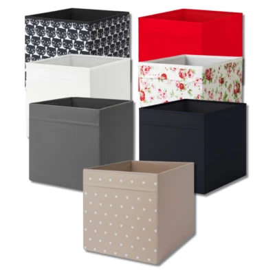 2x IKEA Drona Box, Foldable Storage Box for Expedit Shelving Unit - Toys Baskets - Image 1 of 4