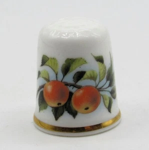 THIMBLE COLLECTORS CLUB, APPLE BLOSSOM BY ROYAL STAFFORD, ENGLAND - Picture 1 of 5