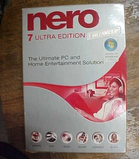 Nero 7 Ultra Edition Enhanced [OLD VERSION] Windows VISTA Windows 2000 - Image 1 of 1