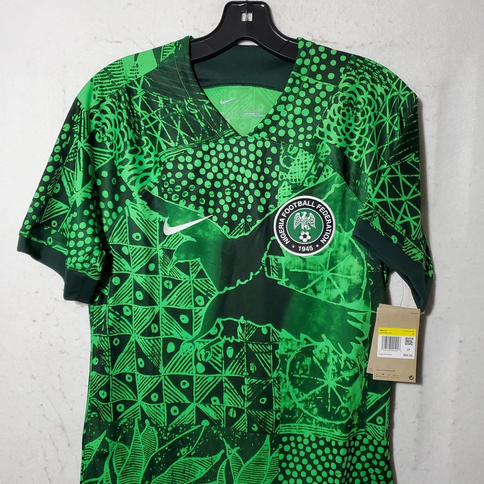 Nike Nigeria National Team 2022 Home Soccer Jersey Men's Sz Large