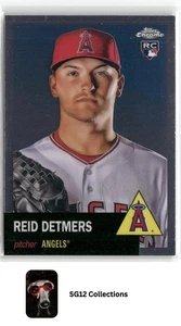 2022 Topps Chrome Platinum Anniversary #104 Reid Detmers Rookie - Angels - Picture 1 of 2